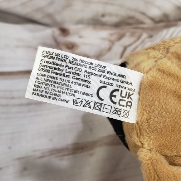 Pound Puppies Newborns Angel Brown Black Dog Blue Diaper Embroidered 8 Inch #2 - Picture 9 of 10